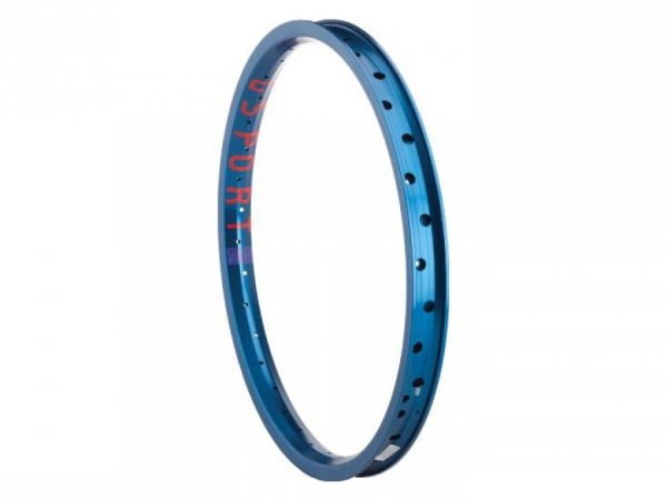 blue bmx rims