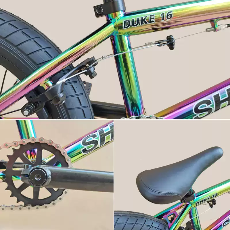 Showke 16" Complete Bike Oil Slick - Image 3